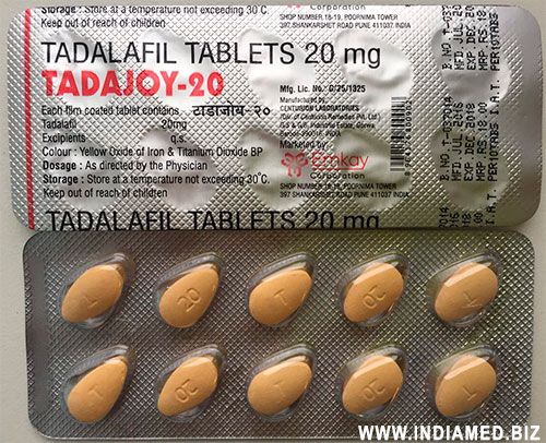  Tadajoy-20 Tadalafil Tablets 20mg